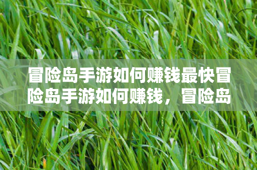 冒险岛手游如何赚钱最快冒险岛手游如何赚钱,冒险岛手游快速赚钱攻略 冒险岛手游如何赚钱最快冒险岛手游如何赚钱,冒险岛手游快速赚钱攻略