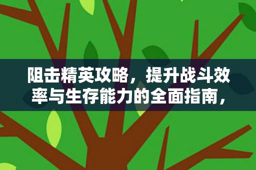 阻击精英攻略，提升战斗效率与生存能力的全面指南，阻击精英全面攻略，提升战斗效率与生存能力