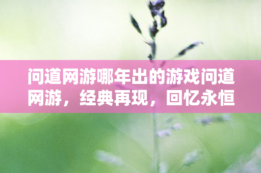问道网游哪年出的游戏问道网游,经典再现,回忆永恒,问道网游,经典再现,回忆永恒 问道网游哪年出的游戏问道网游,经典再现,回忆永恒,问道网游,经典再现,回忆永恒