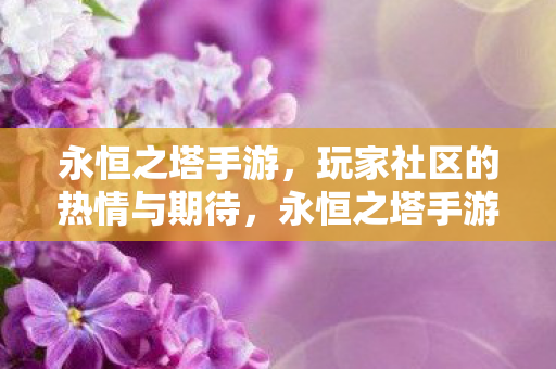 永恒之塔手游，玩家社区的热情与期待，永恒之塔手游，玩家社区热情高涨，期待新体验