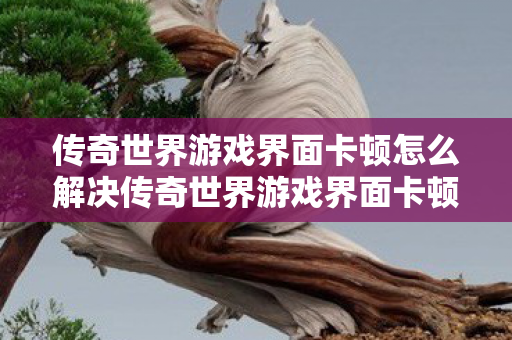 传奇世界游戏界面卡顿怎么解决传奇世界游戏界面卡顿，优化与解决之道，传奇世界游戏界面卡顿，优化与解决之道