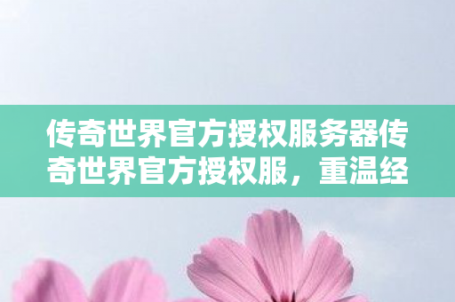 传奇世界官方授权服务器传奇世界官方授权服图片