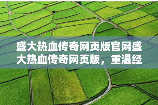 盛大热血传奇网页版官网盛大热血传奇网页版，重温经典，再续传奇，盛大热血传奇网页版，重温经典，再续传奇
