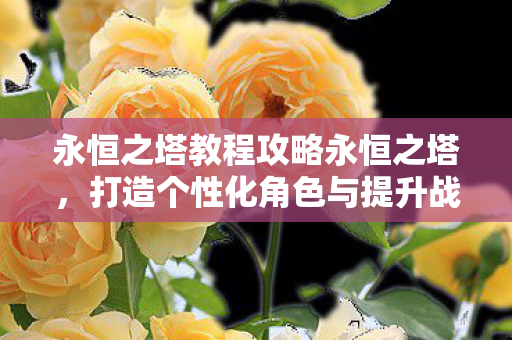 永恒之塔教程攻略永恒之塔，打造个性化角色与提升战斗力的全面指南，永恒之塔，打造个性化角色与提升战斗力的全面攻略