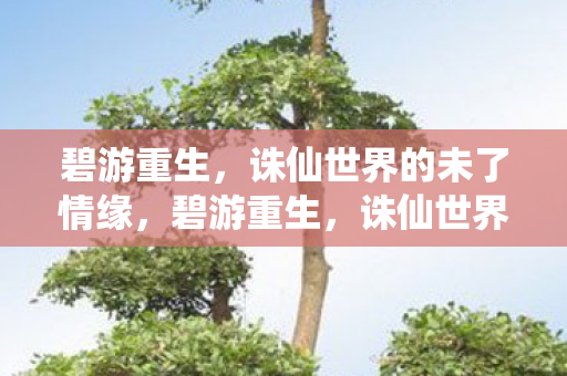 碧游重生,诛仙世界的未了情缘,碧游重生,诛仙世界的未了情缘 碧游重生,诛仙世界的未了情缘,碧游重生,诛仙世界的未了情缘