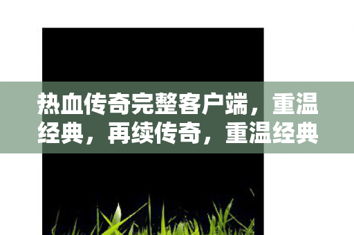 热血传奇完整客户端等你来战图片