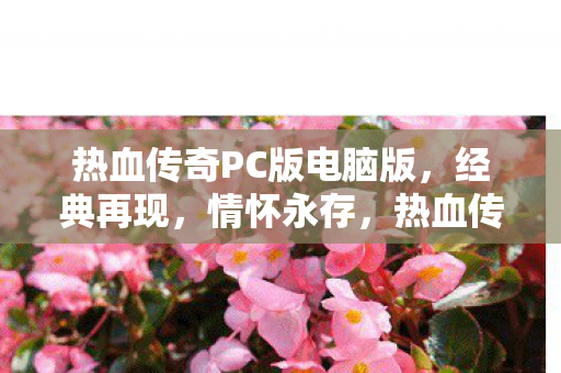 热血传奇PC版电脑版，经典再现，情怀永存，热血传奇PC版，经典再现，情怀永存