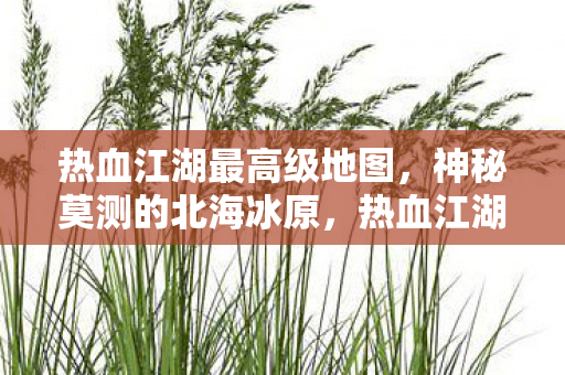 热血江湖最高级地图,神秘莫测的北海冰原,热血江湖最高级地图,神秘莫测的北海冰原揭秘 热血江湖最高级地图,神秘莫测的北海冰原,热血江湖最高级地图,神秘莫测的北海冰原揭秘