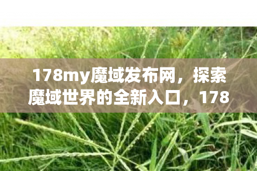 探索魔域世界的全新入口图片