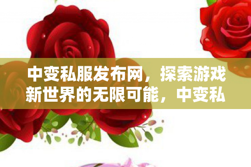 中变私服发布网，探索游戏新世界的无限可能，中变私服发布网，解锁游戏新世界，探索无限可能