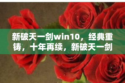 新破天一剑win10图片