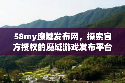 探索官方授权的魔域游戏发布平台图片