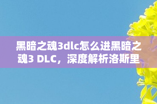 黑暗之魂3dlc怎么进黑暗之魂3 DLC,深度解析洛斯里克骑士团的传奇故事,黑暗之魂3DLC,洛斯里克骑士团的传奇故事深度解析 黑暗之魂3dlc怎么进黑暗之魂3 DLC,深度解析洛斯里克骑士团的传奇故事,黑暗之魂3DLC,洛斯里克骑士团的传奇故事深度解析