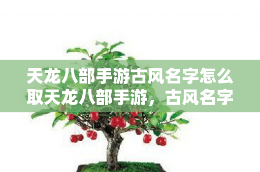 天龙八部手游古风名字怎么取天龙八部手游图片