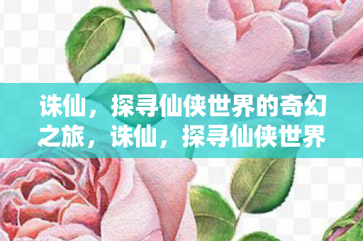 诛仙,探寻仙侠世界的奇幻之旅,诛仙,探寻仙侠世界的奇幻之旅 诛仙,探寻仙侠世界的奇幻之旅,诛仙,探寻仙侠世界的奇幻之旅