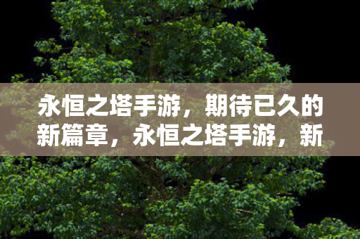 期待已久的新篇章图片