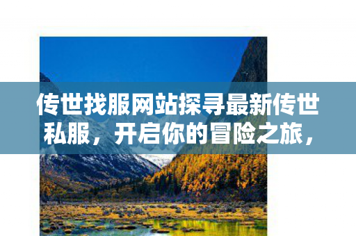 传世找服网站探寻最新传世私服，开启你的冒险之旅，传世找服网站，开启你的冒险之旅，探寻最新传世私服