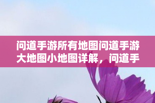 问道手游所有地图问道手游大地图小地图详解图片