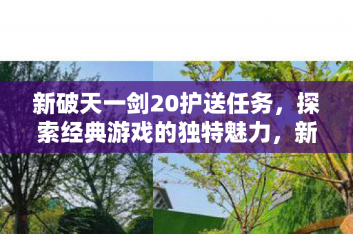 新破天一剑20护送任务图片