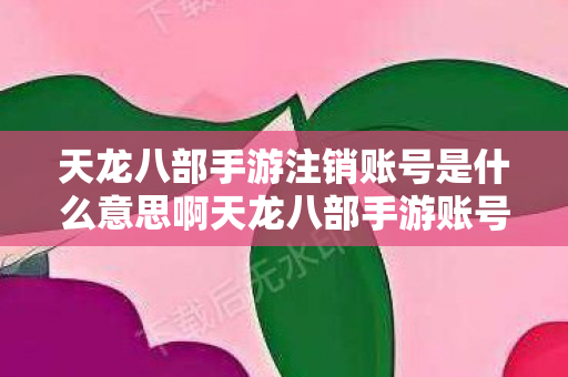 天龙八部手游注销账号是什么意思啊天龙八部手游账号注销全解析，天龙八部手游账号注销全解析