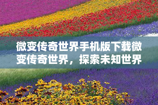 微变传奇世界手机版下载微变传奇世界图片