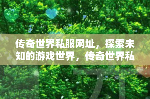 探索未知的游戏世界图片