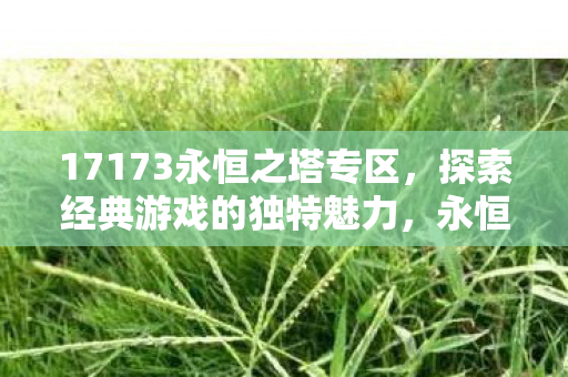 17173永恒之塔专区图片