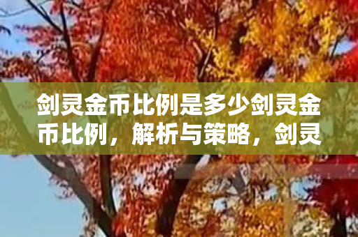 剑灵金币比例是多少剑灵金币比例,解析与策略,剑灵金币比例解析与策略 剑灵金币比例是多少剑灵金币比例,解析与策略,剑灵金币比例解析与策略
