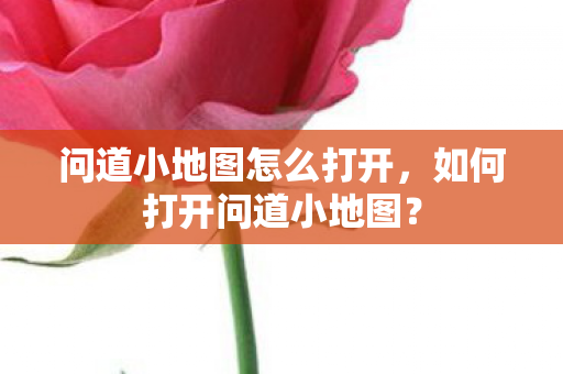 问道小地图怎么打开,如何打开问道小地图? 问道小地图怎么打开,如何打开问道小地图?