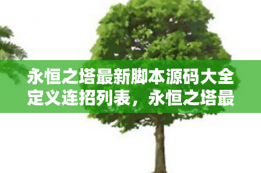 永恒之塔最新脚本源码大全定义连招列表图片