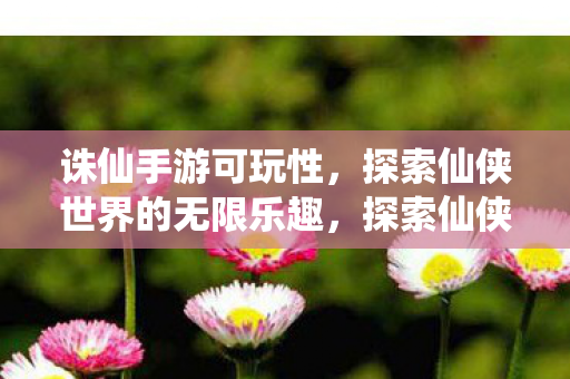 诛仙手游可玩性，探索仙侠世界的无限乐趣，探索仙侠世界的无限乐趣，诛仙手游的可玩性分析