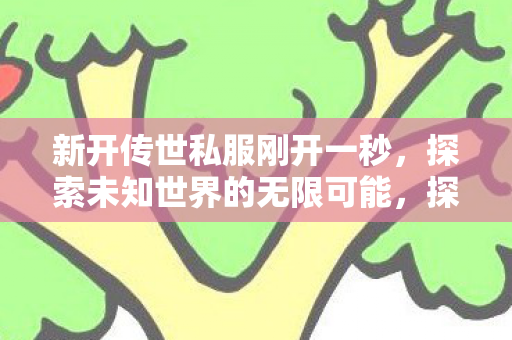 新开传世私服刚开一秒，探索未知世界的无限可能，探索新开传世私服，一秒开启，无限可能