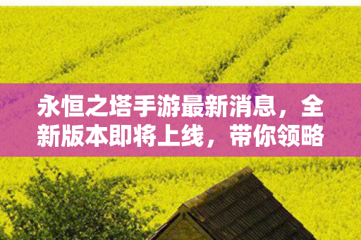 永恒之塔手游全新版本即将上线图片
