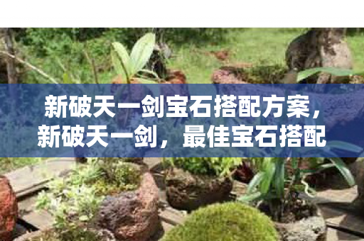 新破天一剑宝石搭配方案图片