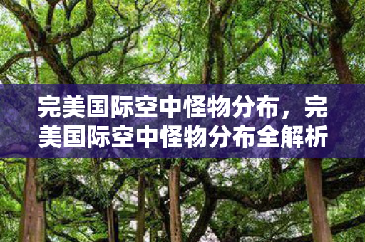 完美国际空中怪物分布全解析图片