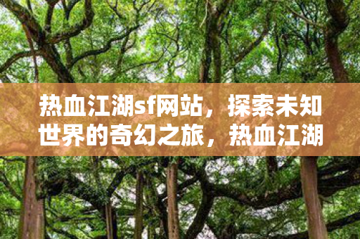 热血江湖sf网站，探索未知世界的奇幻之旅，热血江湖sf，探索未知世界的奇幻之旅