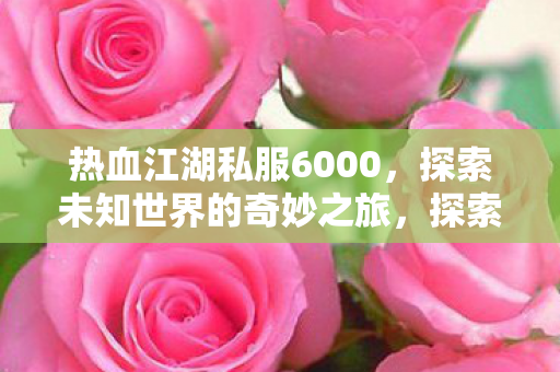 热血江湖私服6000,探索未知世界的奇妙之旅,探索热血江湖私服6000,奇妙之旅开启 热血江湖私服6000,探索未知世界的奇妙之旅,探索热血江湖私服6000,奇妙之旅开启