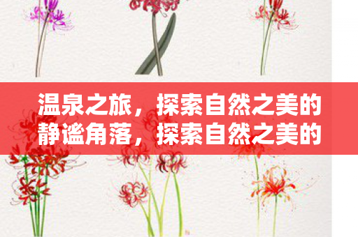 温泉之旅，探索自然之美的静谧角落，探索自然之美的静谧角落，温泉之旅