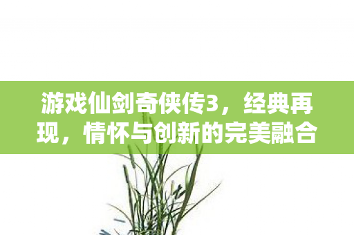 游戏仙剑奇侠传3，经典再现，情怀与创新的完美融合，仙剑奇侠传3，经典情怀与创新融合的完美再现