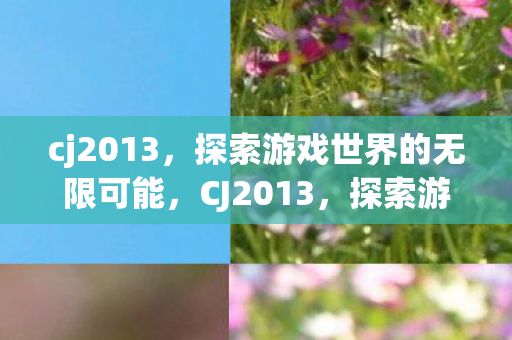 cj2013,探索游戏世界的无限可能,CJ2013,探索游戏世界的无限可能 cj2013,探索游戏世界的无限可能,CJ2013,探索游戏世界的无限可能