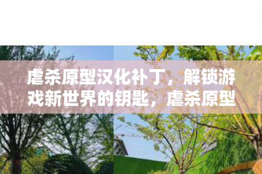 虐杀原型汉化补丁，解锁游戏新世界的钥匙，虐杀原型汉化补丁，解锁游戏新世界