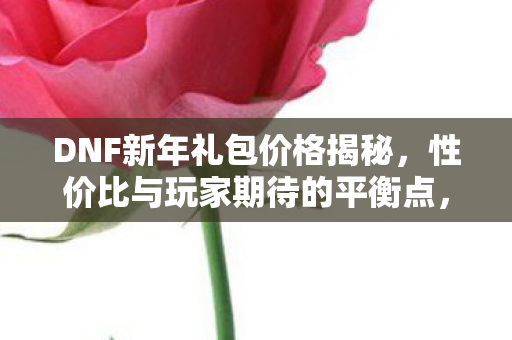 DNF新年礼包价格揭秘,性价比与玩家期待的平衡点,DNF新年礼包价格曝光,性价比与玩家期待如何平衡? DNF新年礼包价格揭秘,性价比与玩家期待的平衡点,DNF新年礼包价格曝光,性价比与玩家期待如何平衡?