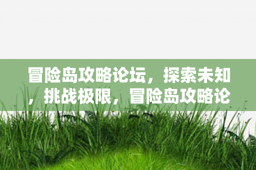 冒险岛攻略论坛，探索未知，挑战极限，冒险岛攻略论坛，探索未知，挑战极限