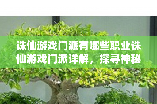 诛仙游戏门派有哪些职业诛仙游戏门派详解，探寻神秘而强大的门派，诛仙游戏门派详解，探寻神秘而强大的门派