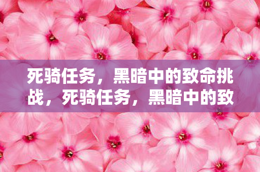 死骑任务，黑暗中的致命挑战，死骑任务，黑暗中的致命挑战