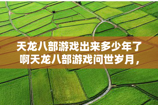 天龙八部游戏出来多少年了啊天龙八部游戏问世岁月图片