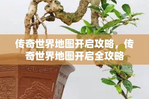 传奇世界地图开启攻略，传奇世界地图开启全攻略