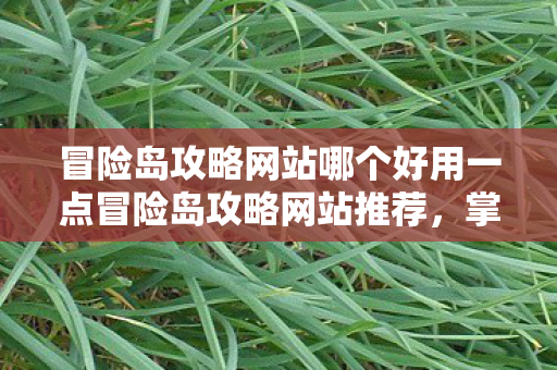 冒险岛攻略网站哪个好用一点冒险岛攻略网站推荐，掌握游戏精髓，助你畅游冒险世界，冒险岛攻略网站推荐，助你畅游冒险世界