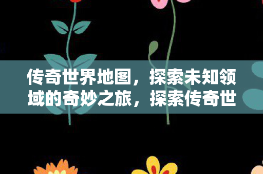传奇世界地图，探索未知领域的奇妙之旅，探索传奇世界地图，一场奇妙之旅