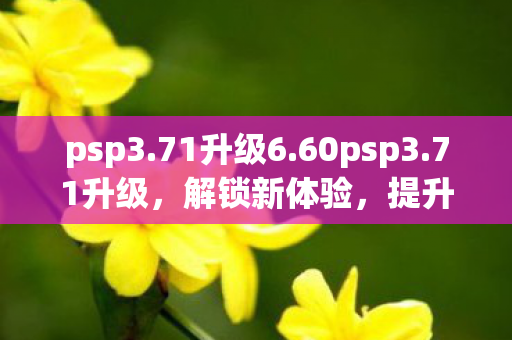 psp3.71升级6.60psp3.71升级，解锁新体验，提升游戏性能，psp3.71升级6.60，解锁新体验，提升游戏性能